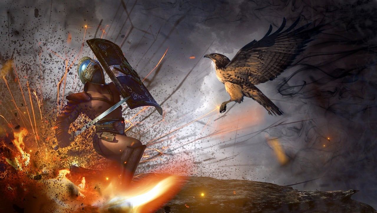 黑暗火龙剑神，决战苍穹之际的最新章节