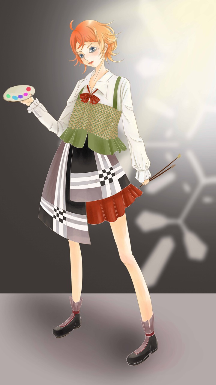 动漫美女多维视角，从创作到欣赏的旅程