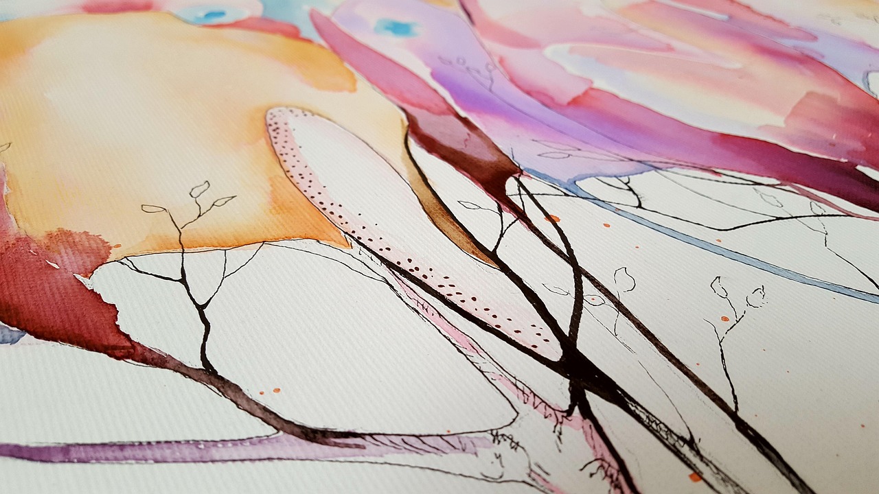 梅若牡丹绘画新视频，绽放的艺术之美与创意展现